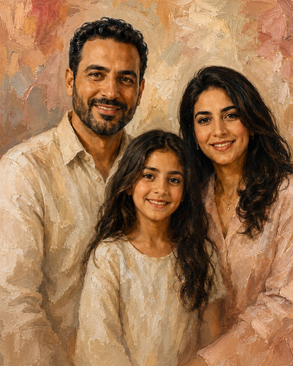 مثال عام للوحة ERSMLY مكتملة داخل إطار